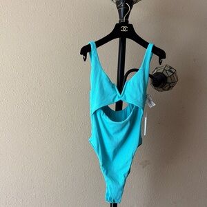 Summertime Turquoise One-Piece Swimsuit